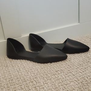 Native Jiffy Black Audrey Slip on Flats